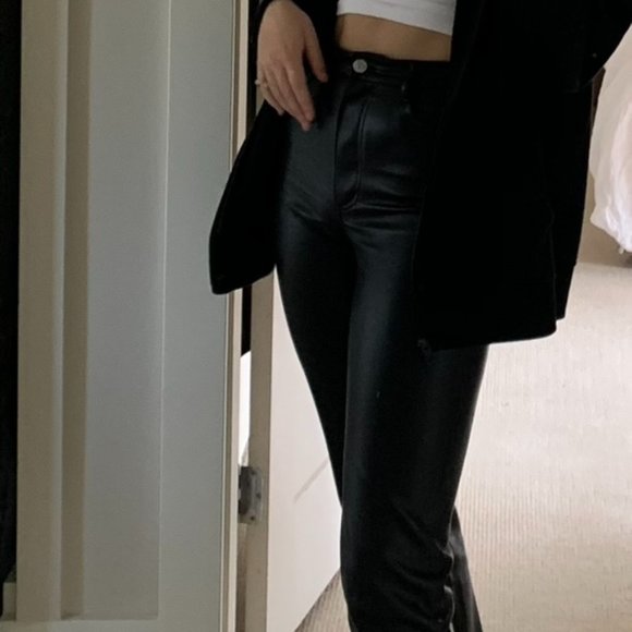 Aritzia - Melina leather pants - Picture 1 of 5